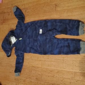 NWT Carter's Fleece Jumpsuit